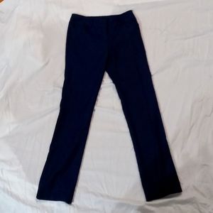 7th Avenue suiting collection ladies business pants size 2 blue in color